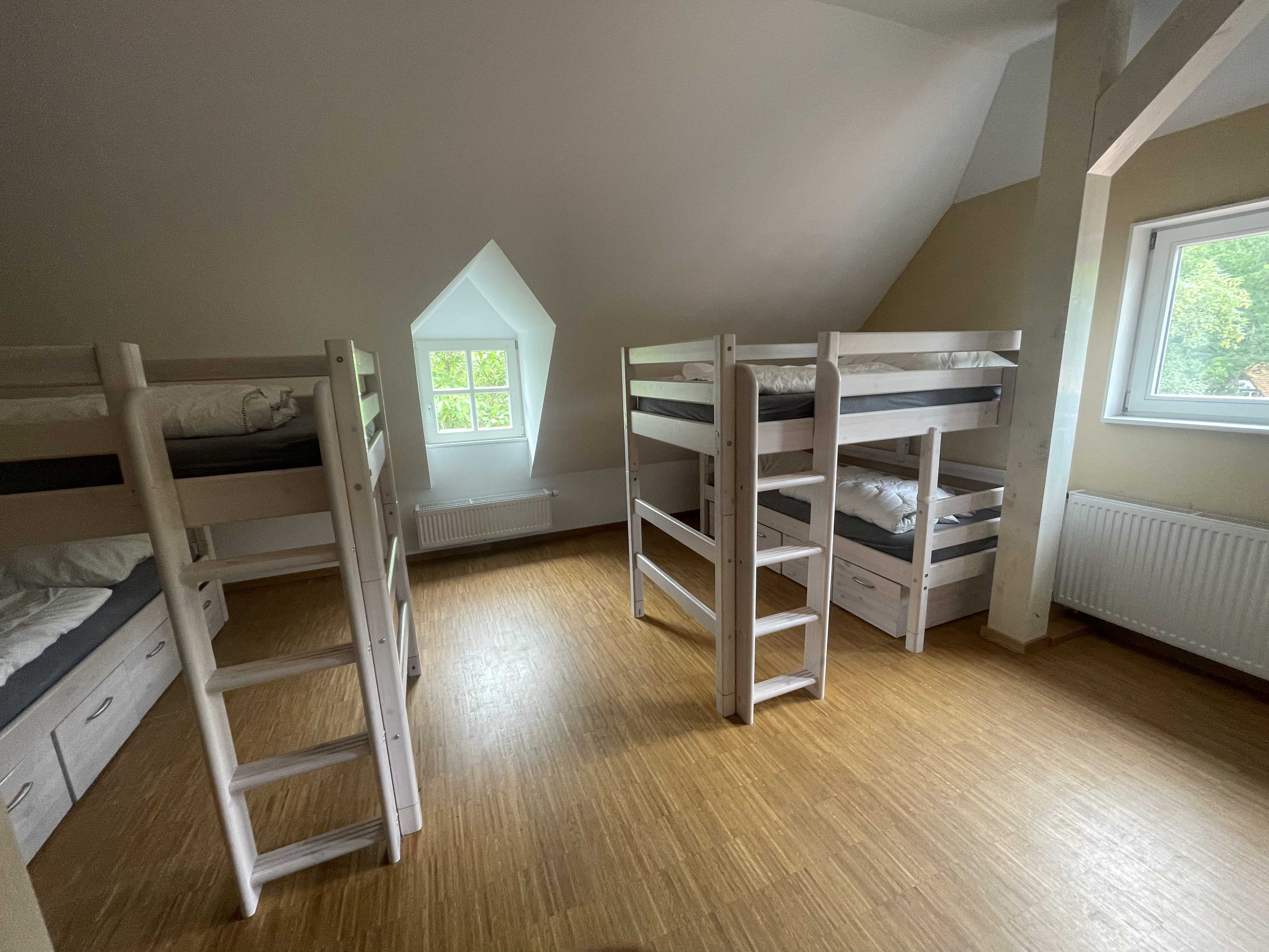Mehrbettzimmer Storchennest im Dachgeschoss